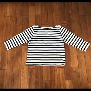J Crew classic striped t-shirt